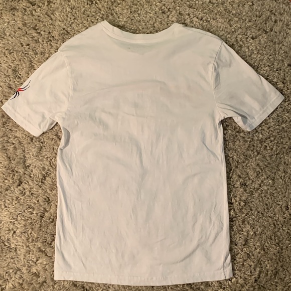 Spyder White T-Shirt and Black Swim Shirt/Rash Guard XL (14/16) children’s - Picture 4 of 10